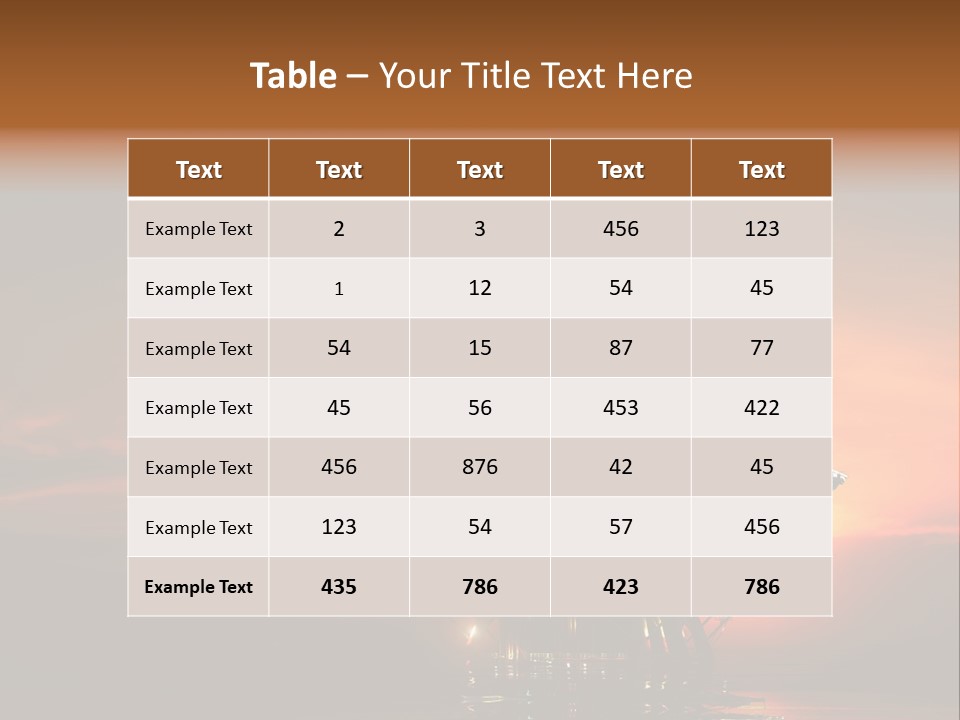 Vegetable Portrait Diet PowerPoint Template