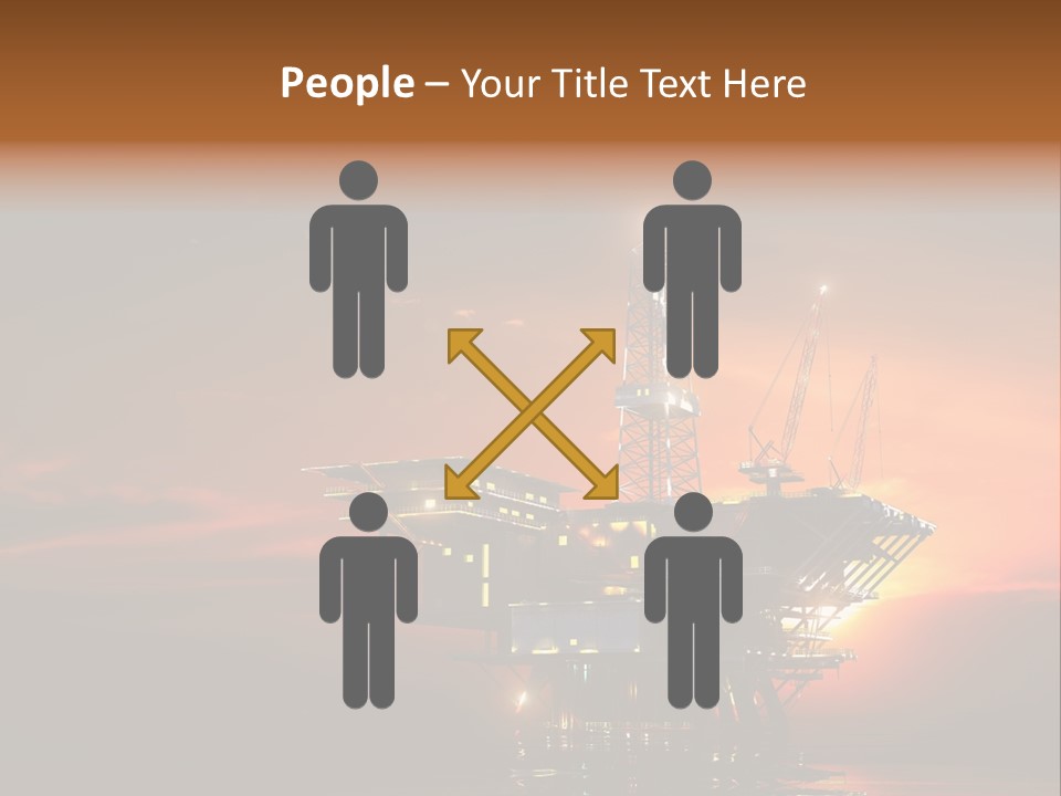 Vegetable Portrait Diet PowerPoint Template