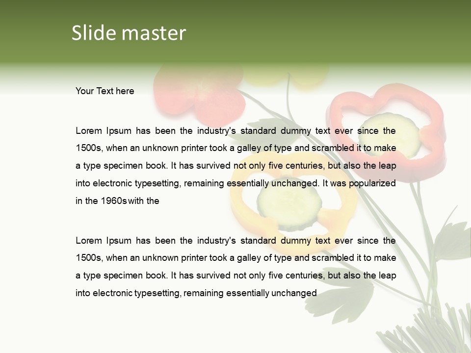 Slim White Shiny PowerPoint Template