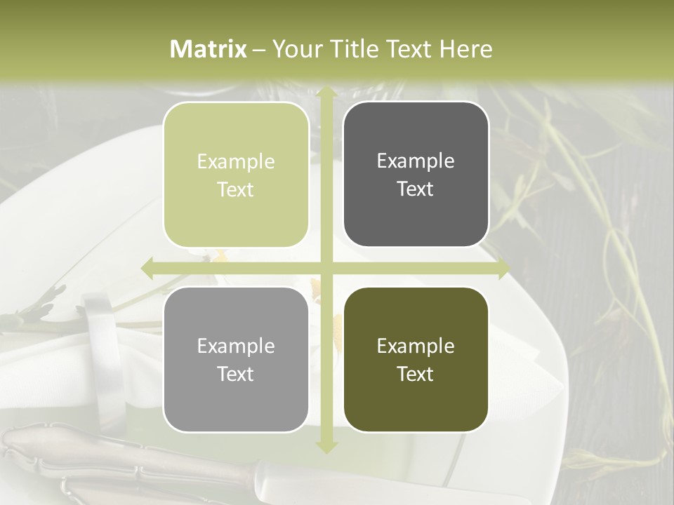 Botany Beauty Concept PowerPoint Template