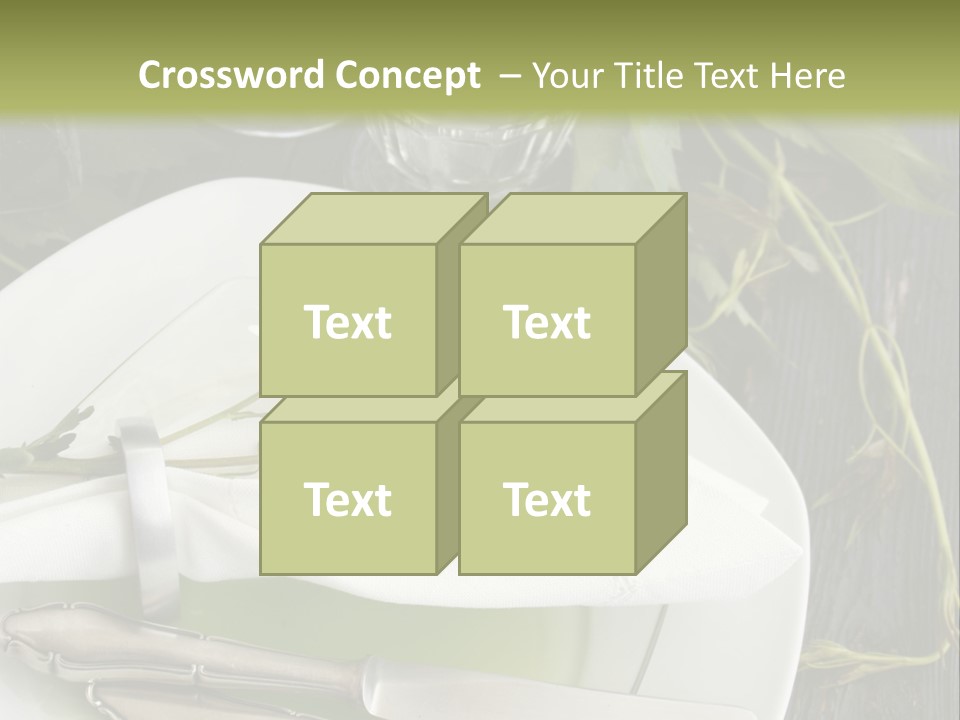 Botany Beauty Concept PowerPoint Template