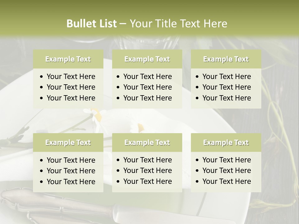 Botany Beauty Concept PowerPoint Template