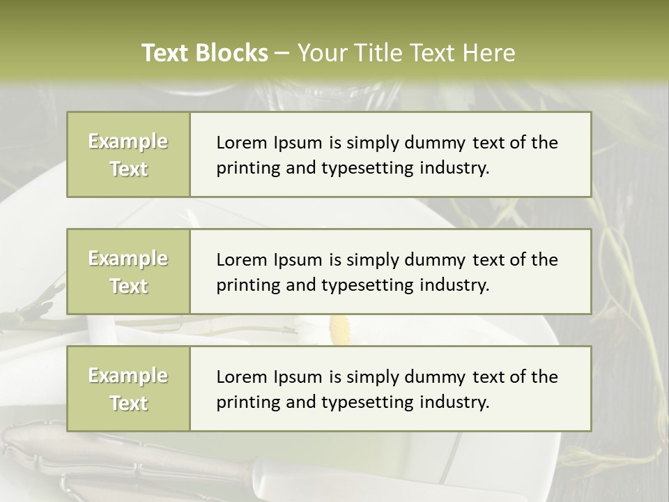 Botany Beauty Concept PowerPoint Template