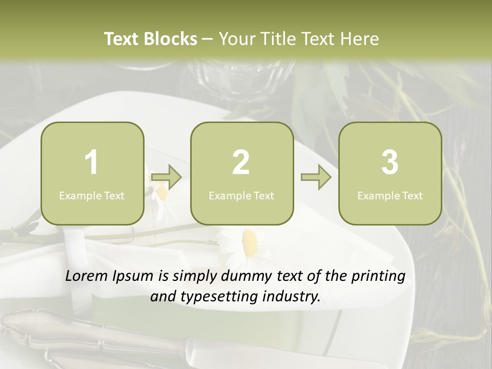 Botany Beauty Concept PowerPoint Template