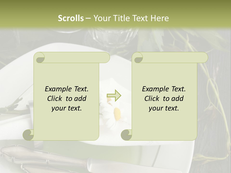 Botany Beauty Concept PowerPoint Template