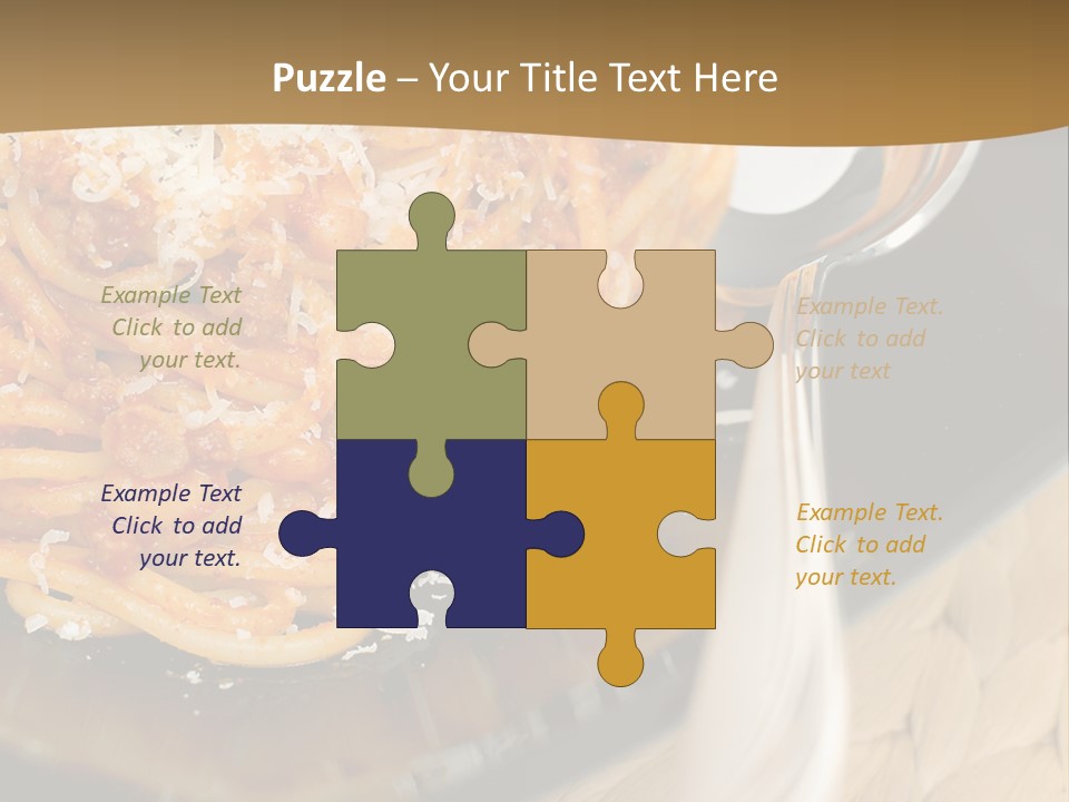 Vegetarian Fat Healthy PowerPoint Template