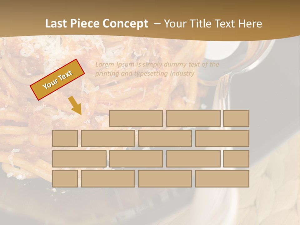 Vegetarian Fat Healthy PowerPoint Template