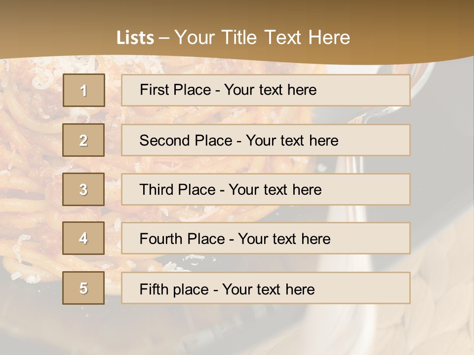 Vegetarian Fat Healthy PowerPoint Template