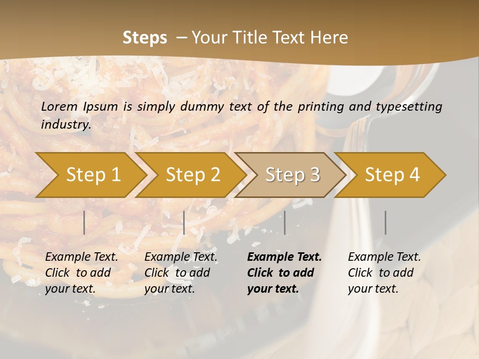 Vegetarian Fat Healthy PowerPoint Template