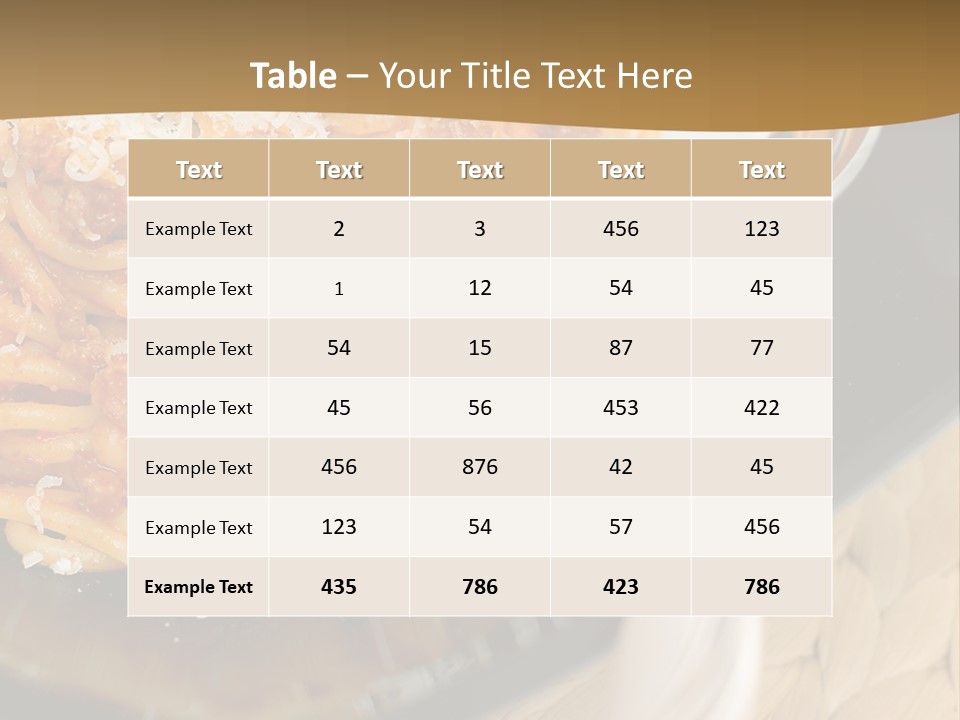 Vegetarian Fat Healthy PowerPoint Template