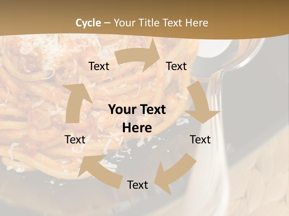Vegetarian Fat Healthy PowerPoint Template