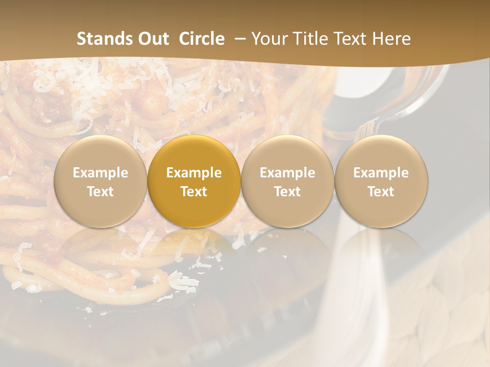 Vegetarian Fat Healthy PowerPoint Template