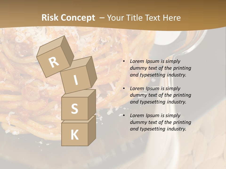 Vegetarian Fat Healthy PowerPoint Template