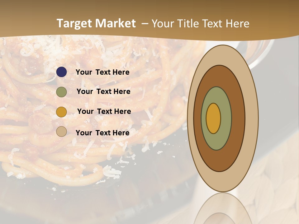 Vegetarian Fat Healthy PowerPoint Template