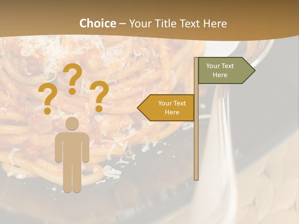 Vegetarian Fat Healthy PowerPoint Template