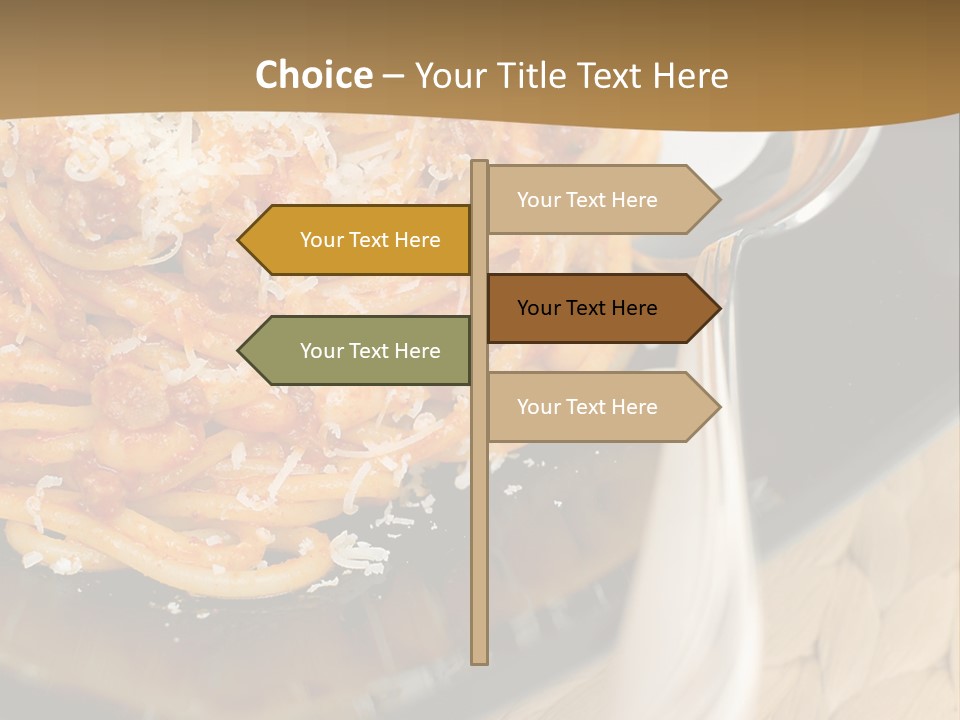 Vegetarian Fat Healthy PowerPoint Template