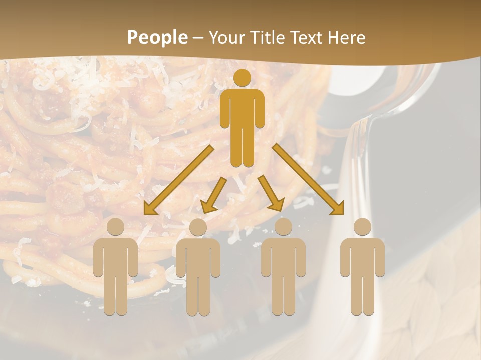 Vegetarian Fat Healthy PowerPoint Template