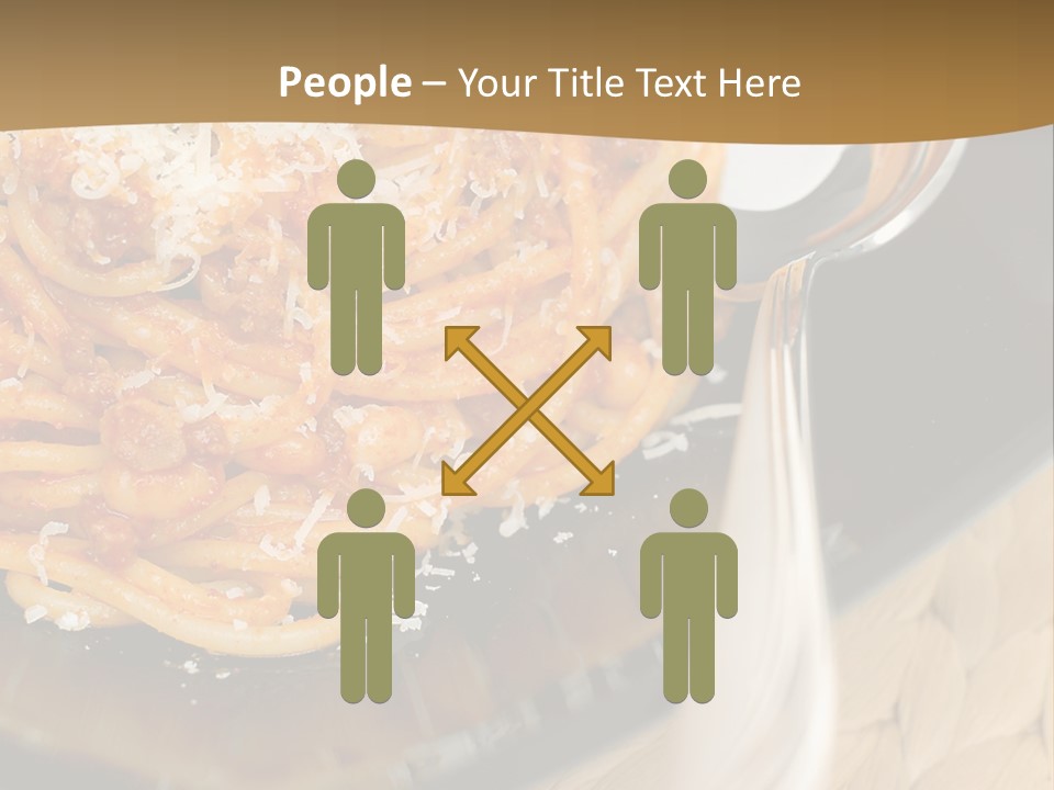 Vegetarian Fat Healthy PowerPoint Template