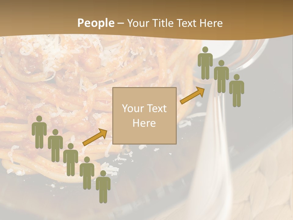 Vegetarian Fat Healthy PowerPoint Template