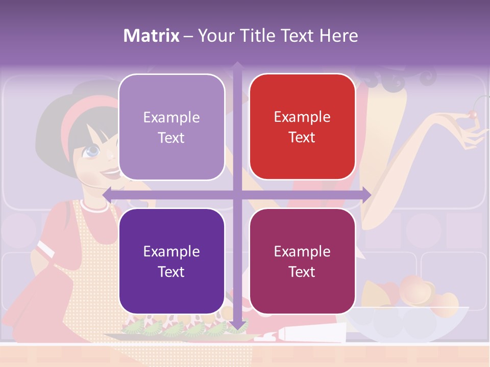 Healthy Concept Beauty PowerPoint Template