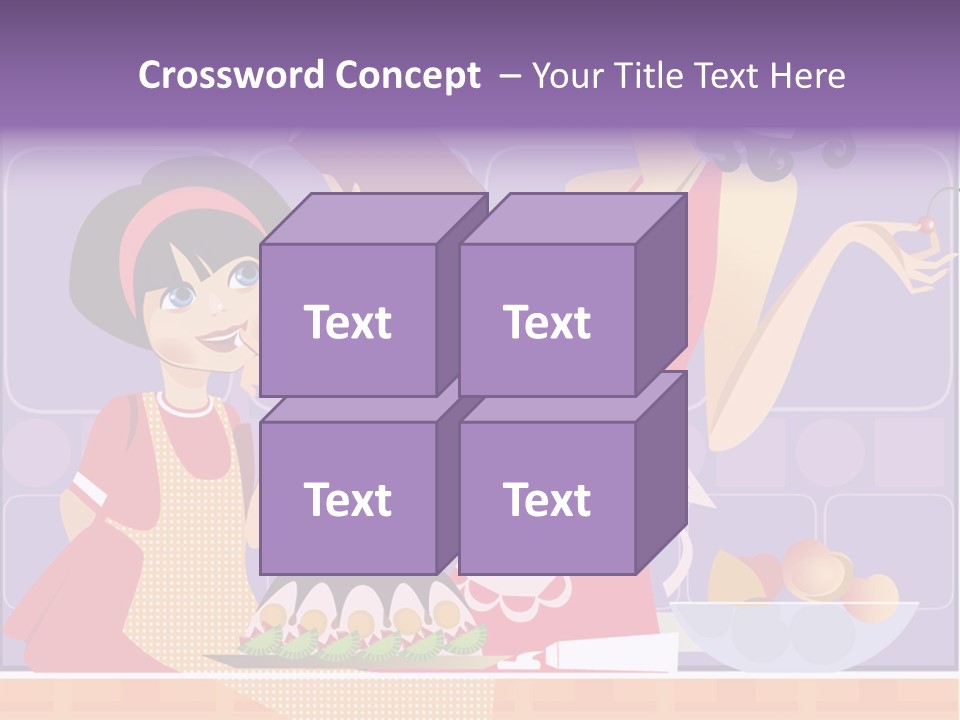 Healthy Concept Beauty PowerPoint Template