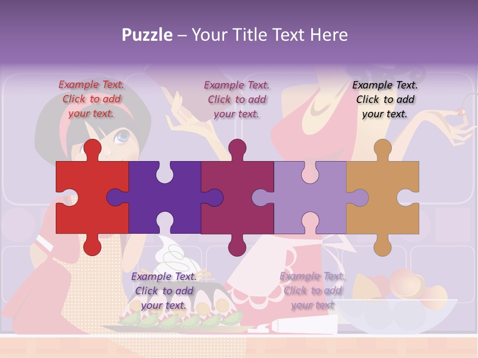 Healthy Concept Beauty PowerPoint Template