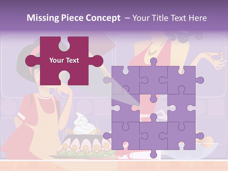 Healthy Concept Beauty PowerPoint Template