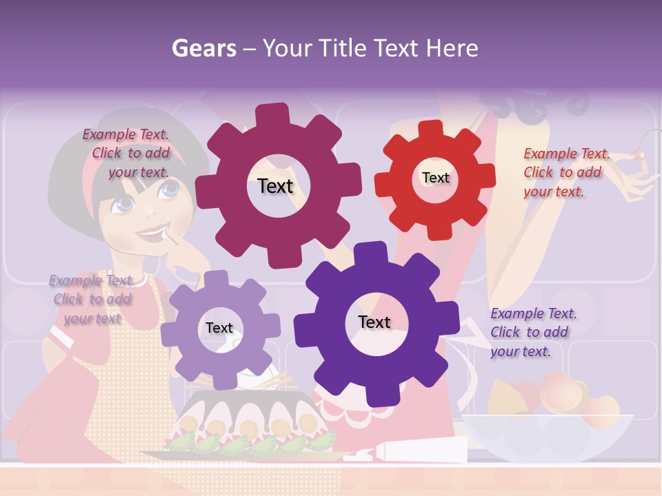 Healthy Concept Beauty PowerPoint Template