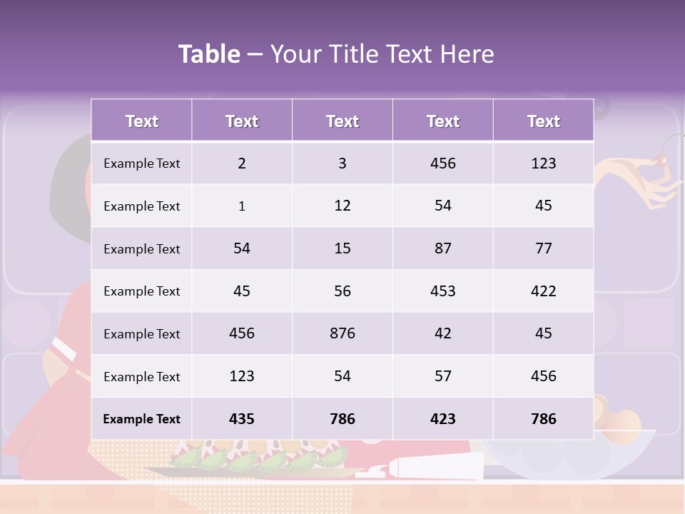Healthy Concept Beauty PowerPoint Template