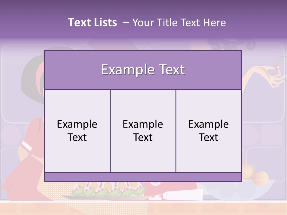 Healthy Concept Beauty PowerPoint Template