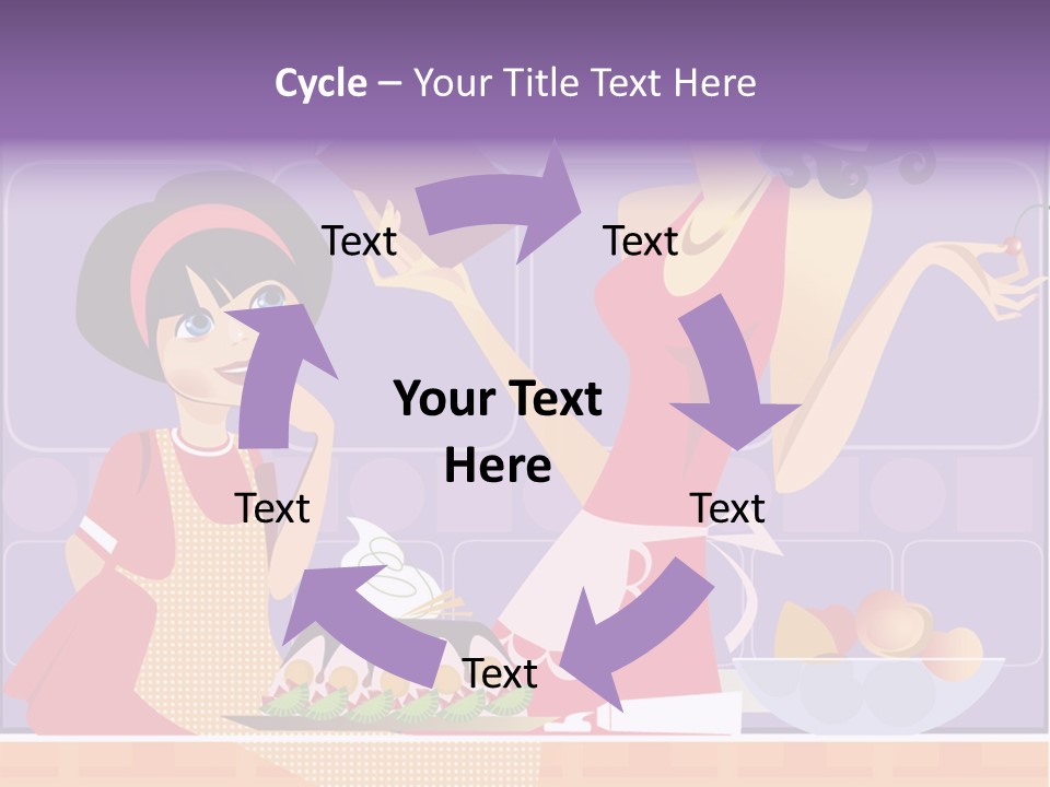 Healthy Concept Beauty PowerPoint Template