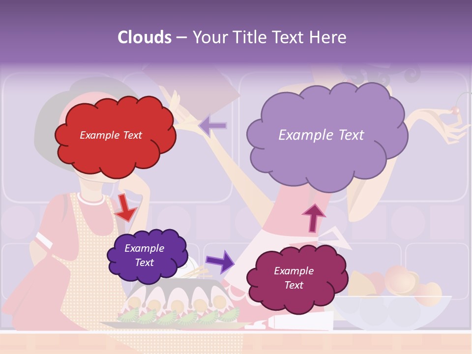 Healthy Concept Beauty PowerPoint Template