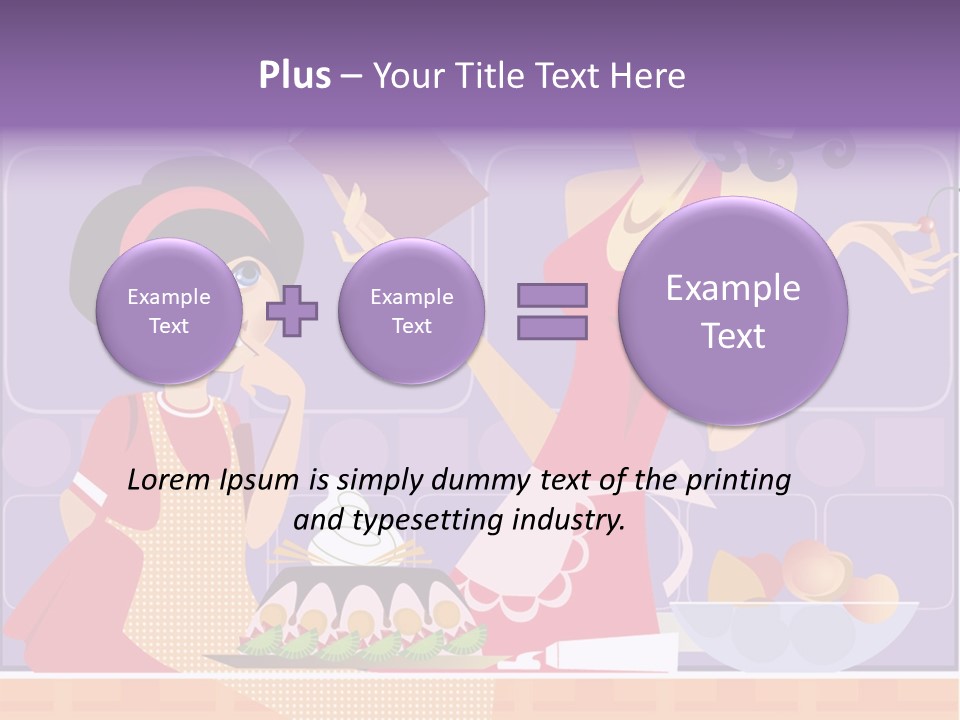 Healthy Concept Beauty PowerPoint Template