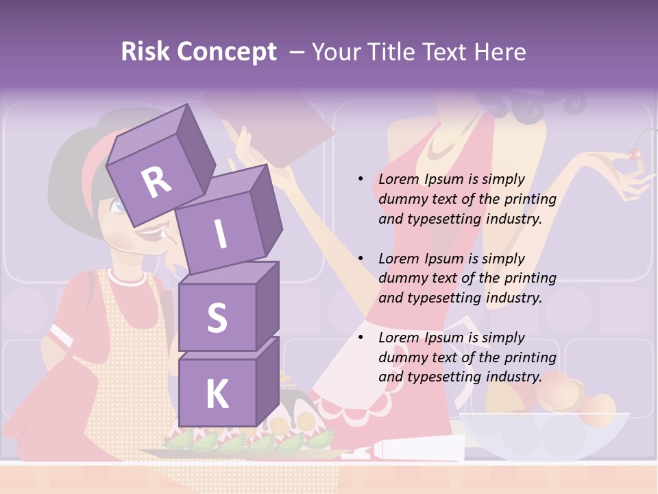 Healthy Concept Beauty PowerPoint Template