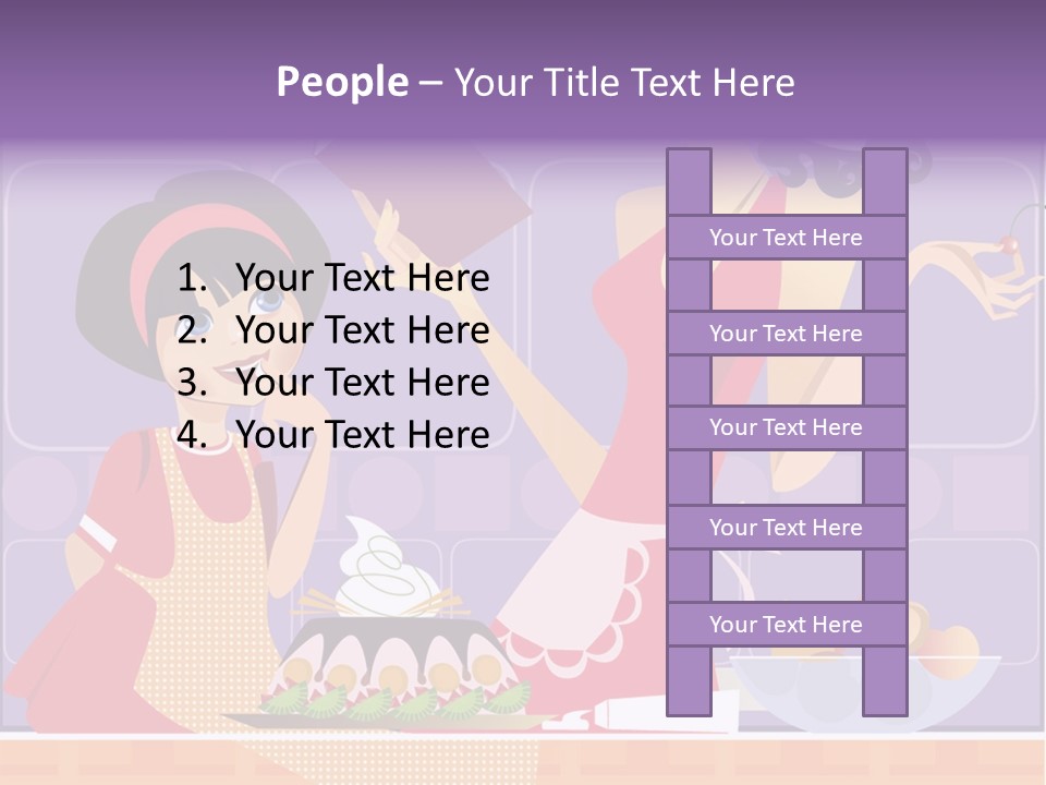 Healthy Concept Beauty PowerPoint Template
