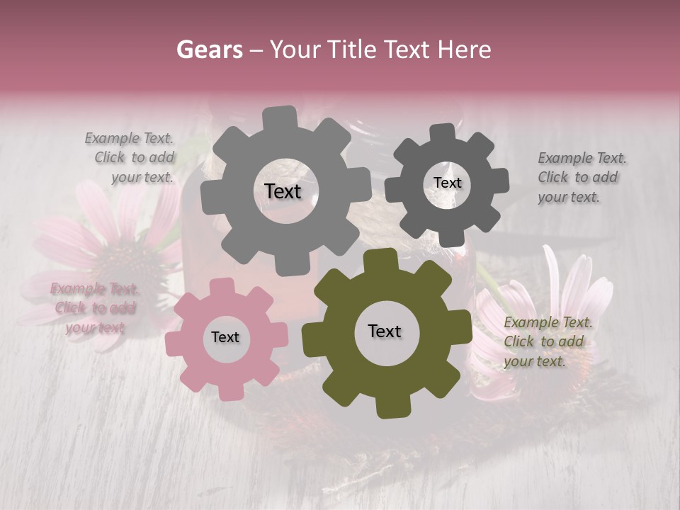 White Happy Nutrition PowerPoint Template