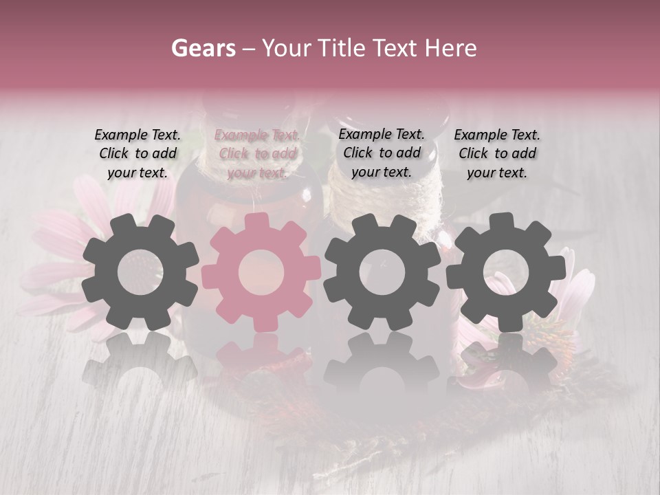 White Happy Nutrition PowerPoint Template