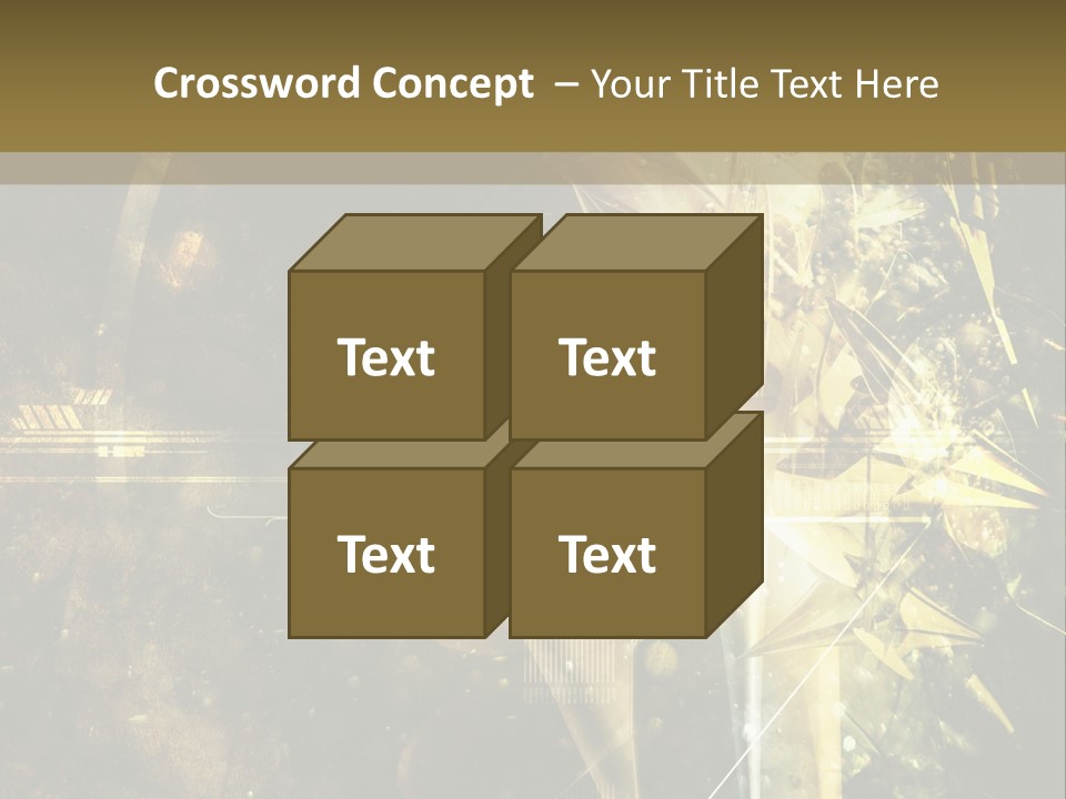 Abstract Compound Line PowerPoint Template