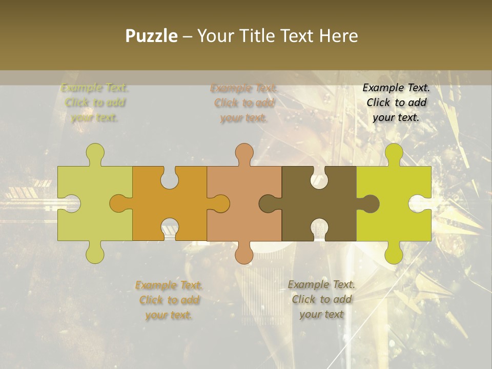 Abstract Compound Line PowerPoint Template
