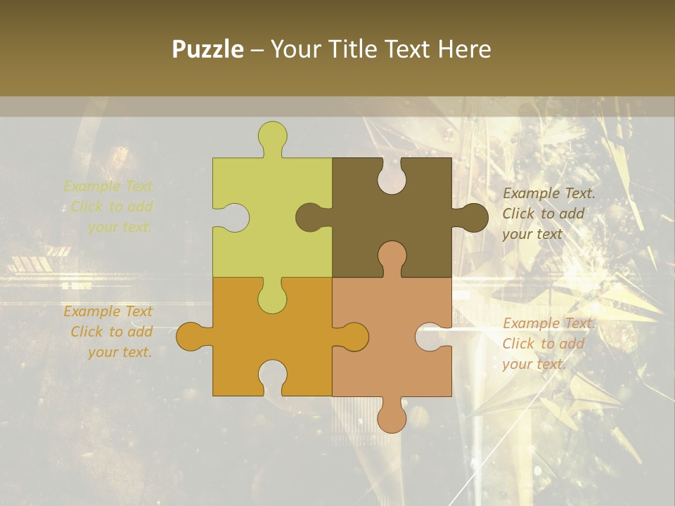 Abstract Compound Line PowerPoint Template