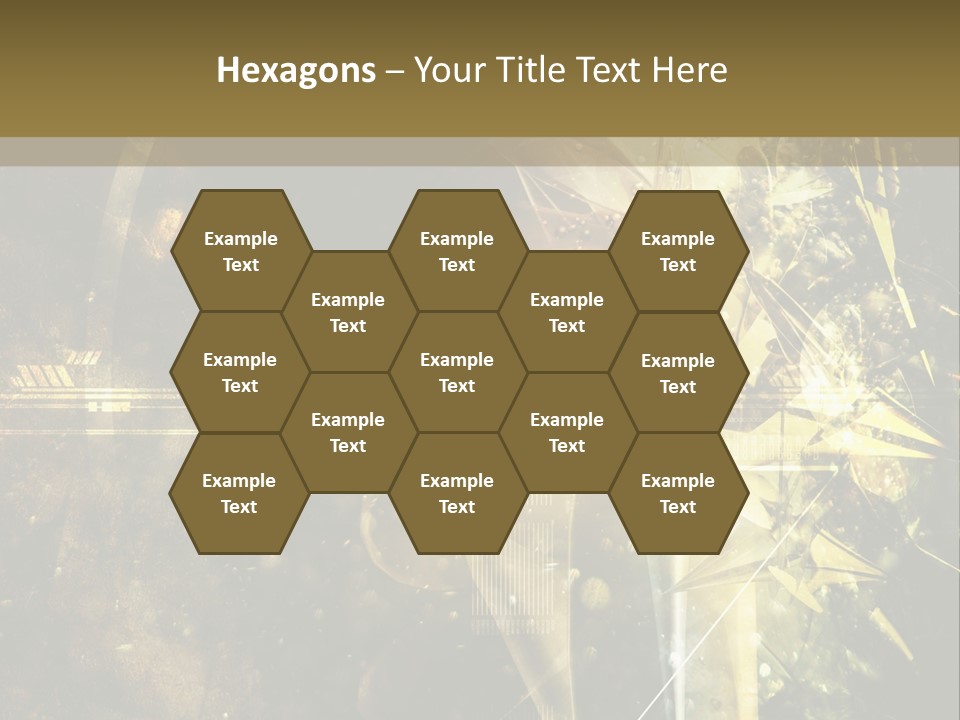 Abstract Compound Line PowerPoint Template
