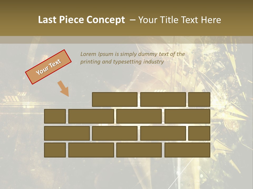 Abstract Compound Line PowerPoint Template