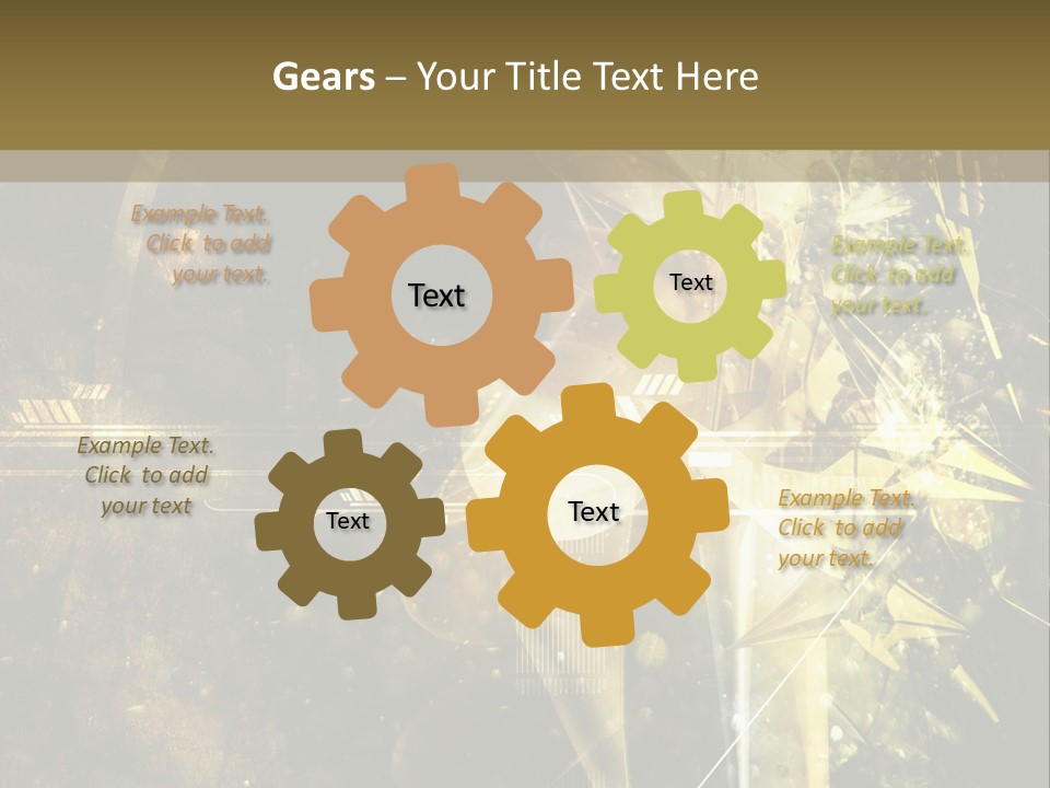 Abstract Compound Line PowerPoint Template