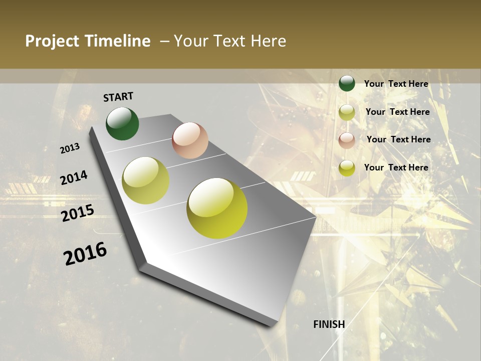 Abstract Compound Line PowerPoint Template