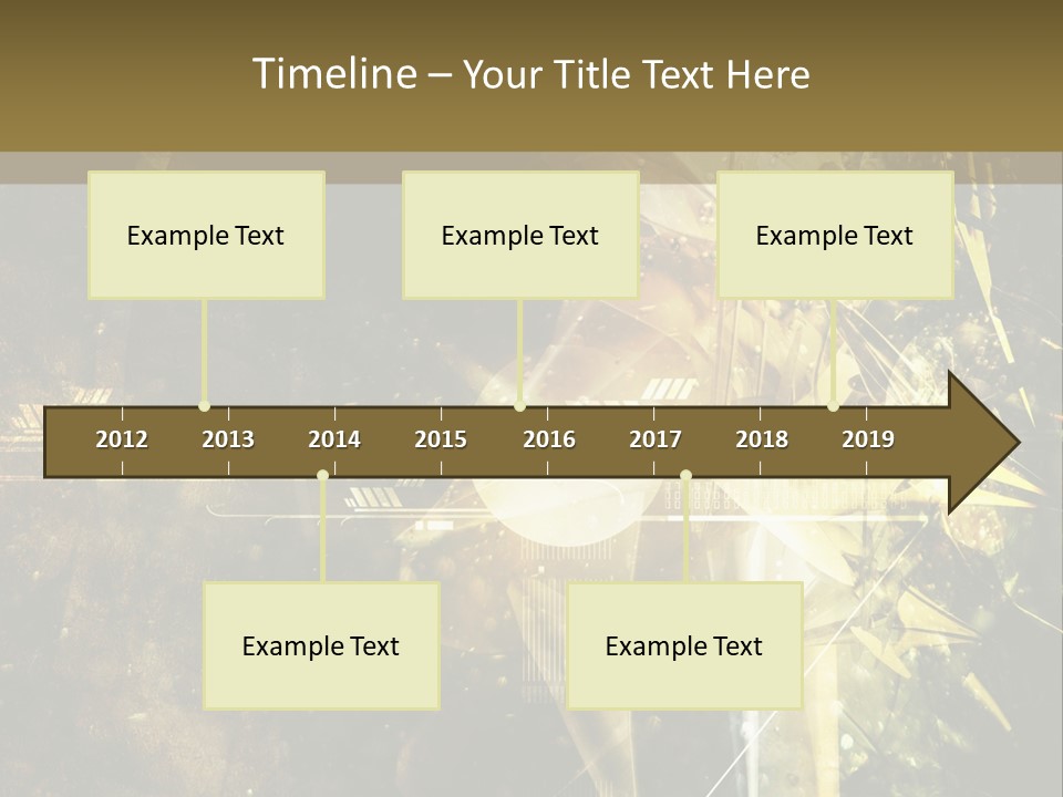 Abstract Compound Line PowerPoint Template