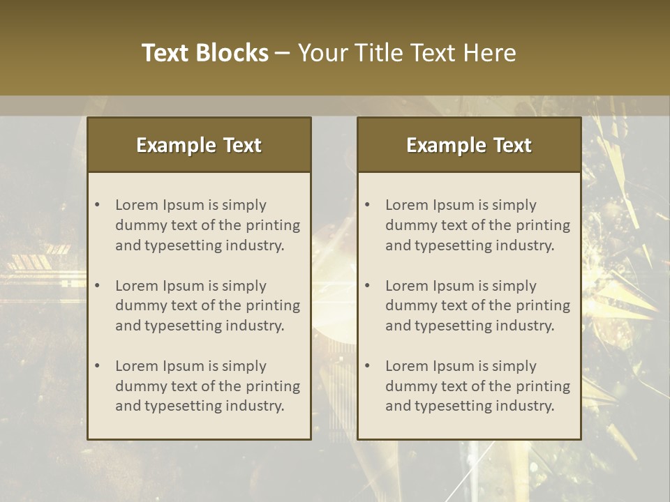 Abstract Compound Line PowerPoint Template