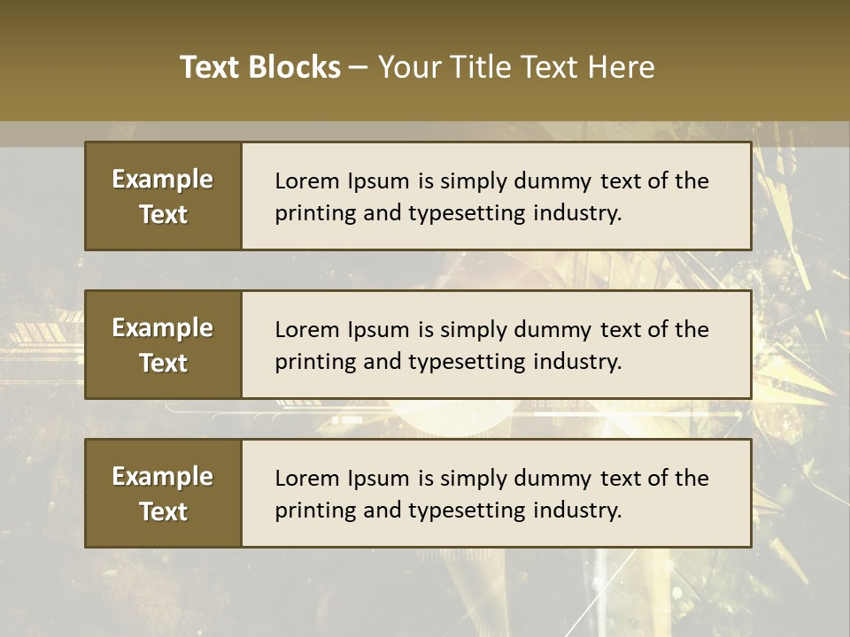 Abstract Compound Line PowerPoint Template
