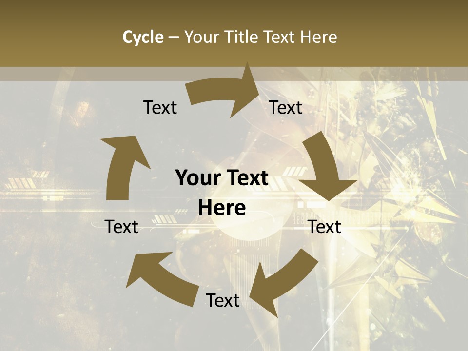 Abstract Compound Line PowerPoint Template