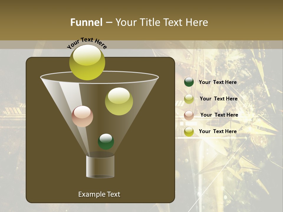 Abstract Compound Line PowerPoint Template