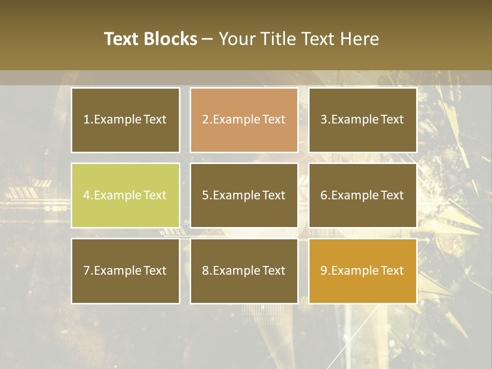 Abstract Compound Line PowerPoint Template